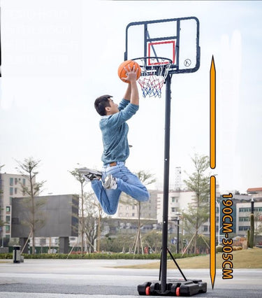 Basketball Hoop Stand with backboard 3.05 M Adjustable Height Promo